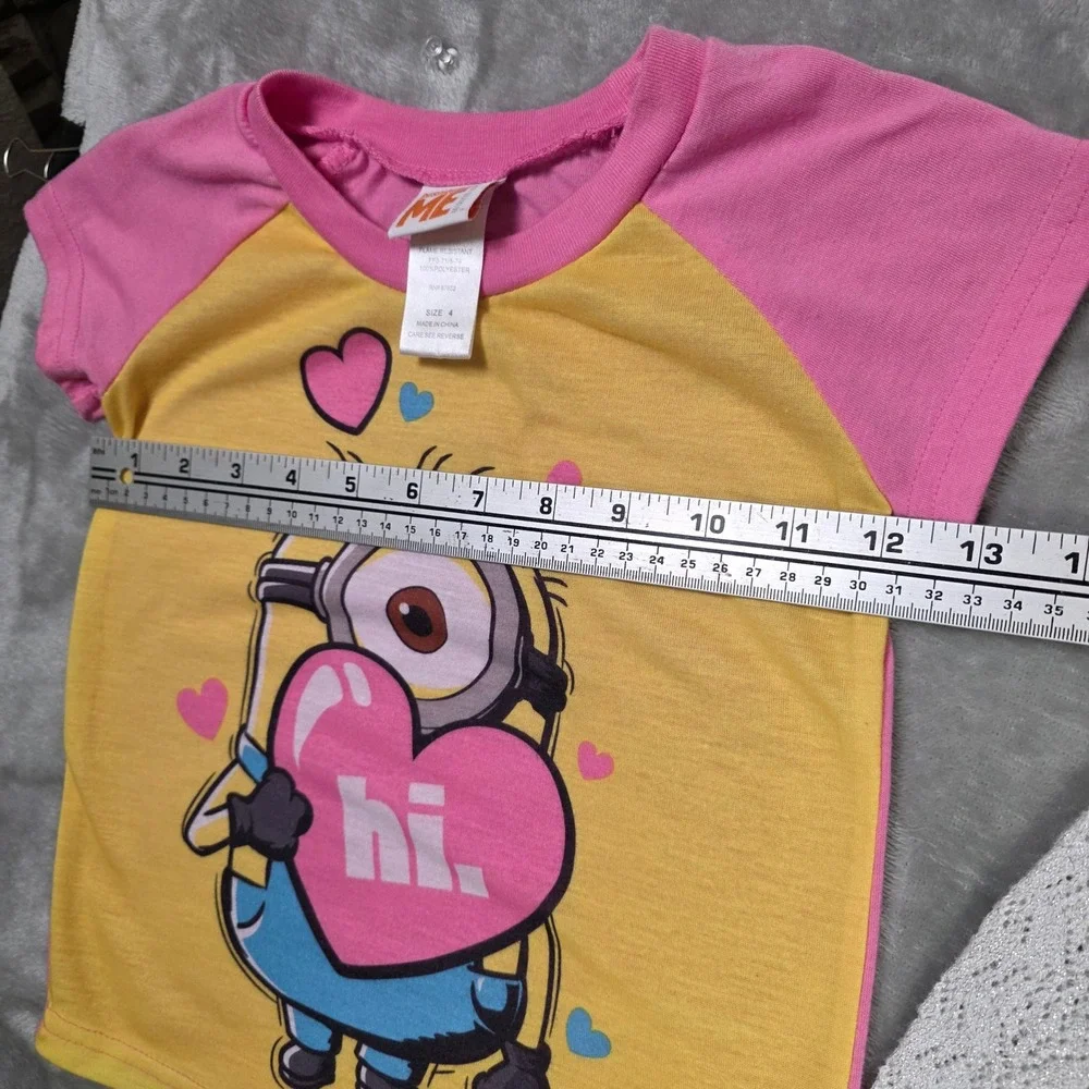 Girls Size 4 Clothing Lot Despicable Me Pajamas Carters Cardigan‎